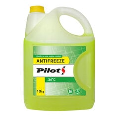PILOTS Antifrīzs -36C 10KG zaļš cena un informācija | Vējstiklu un dzesēšanas šķidrumi | 220.lv