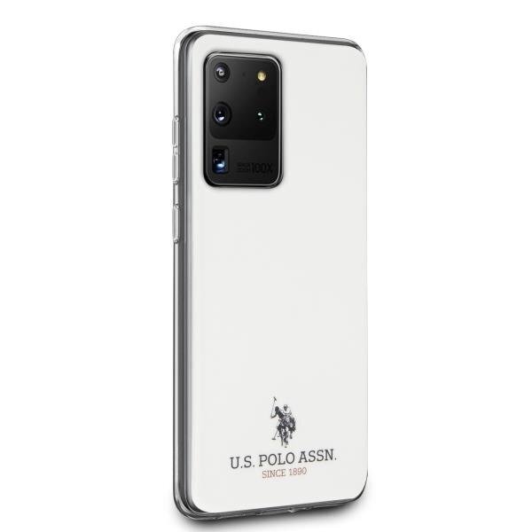 US Polo USHCS69TPUWH, paredzēts S20 Ultra G988, balts cena un informācija | Telefonu vāciņi, maciņi | 220.lv