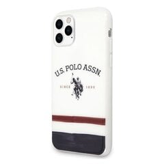 Чехол US Polo USHCN58PCSTRB для iPhone 11 Pro, белый цена и информация | Чехлы для телефонов | 220.lv