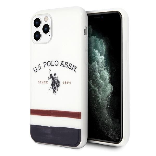 US Polo USHCN58PCSTRB, paredzēts iPhone 11 Pro, balts цена и информация | Telefonu vāciņi, maciņi | 220.lv