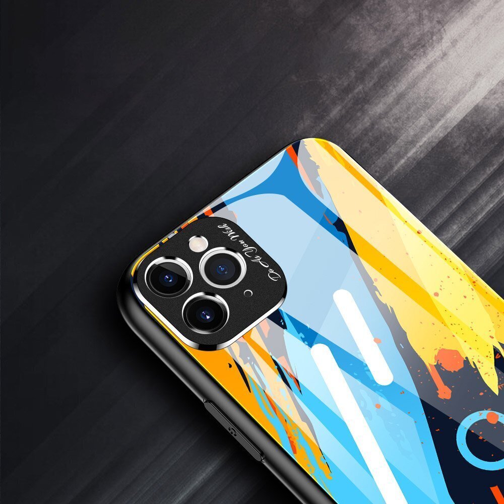 Hurtel Color Glass Case paredzēts iPhone 11 Pro Max, dažādas krāsas cena un informācija | Telefonu vāciņi, maciņi | 220.lv