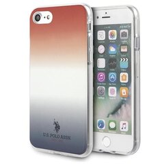 US Polo USHCI8TRDGRB, paredzēts iPhone 7/8 / SE 2022 / SE 2020, sarkans/zils cena un informācija | Telefonu vāciņi, maciņi | 220.lv