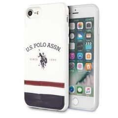 Чехол US Polo USHCI8PCSTRB для iPhone 7/8 / SE 2022 / SE 2020, белый цена и информация | Чехлы для телефонов | 220.lv