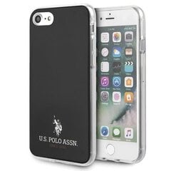 US Polo USHCI8TPUBK, paredzēts iPhone 7/8 / SE 2022 / SE 2020, melns цена и информация | Чехлы для телефонов | 220.lv