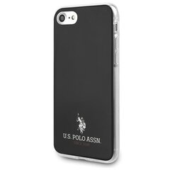 Чехол US Polo для iPhone 7/8 / SE 2022 / SE 2020, чёрный цена и информация | Чехлы для телефонов | 220.lv
