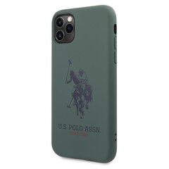 US Polo USHCN65SLHRGN, paredzēts iPhone 11 Pro Max, zaļš cena un informācija | Telefonu vāciņi, maciņi | 220.lv