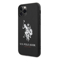 US Polo USHCN58SLHRBK, paredzēts iPhone 11 Pro, melns cena un informācija | Telefonu vāciņi, maciņi | 220.lv