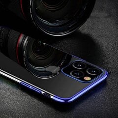 Hurtel Clear Color Case paredzēts iPhone 12 Pro Max, zils cena un informācija | Telefonu vāciņi, maciņi | 220.lv