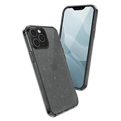 Uniq case LifePro Tinsel, paredzēts iPhone 12 Pro Max, melns cena un informācija | Telefonu vāciņi, maciņi | 220.lv