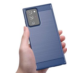Hurtel Carbon Case paredzēts Samsung Galaxy Note 20 Ultra, zils cena un informācija | Telefonu vāciņi, maciņi | 220.lv