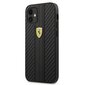 Telefona vāciņš Ferrari FESNECHCP12SBK iPhone 12 mini 5,4" cena un informācija | Telefonu vāciņi, maciņi | 220.lv
