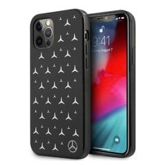 Telefona vāciņš Mercedes MEHCP12MESPBK iPhone 12/12 Pro 6,1" cena un informācija | Telefonu vāciņi, maciņi | 220.lv