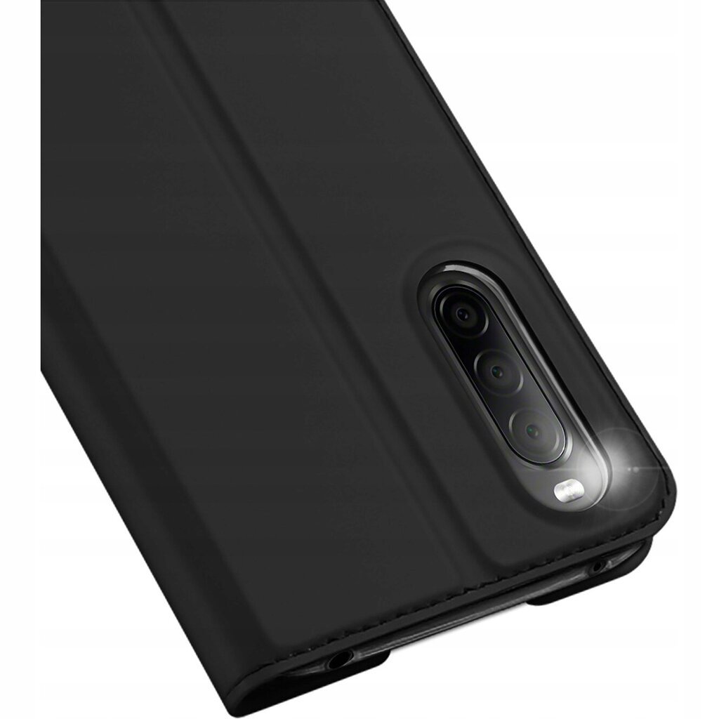 Maciņš Dux Ducis Skin Pro Sony Xperia 10 IV melns cena un informācija | Telefonu vāciņi, maciņi | 220.lv