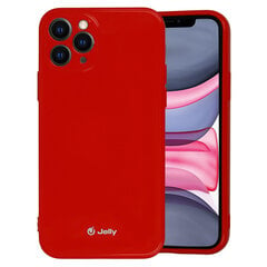 Samsung Galaxy A53 telefona vāciņš Jelly Case, sarkans cena un informācija | Telefonu vāciņi, maciņi | 220.lv