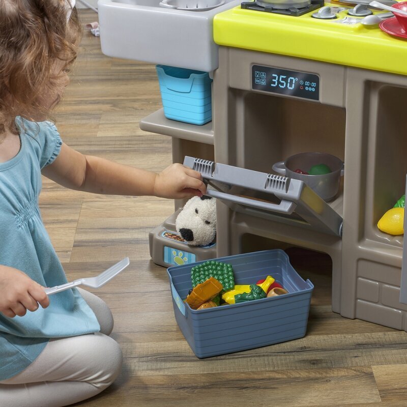 Liela bērnu interaktīvā virtuve Step2, 78 x 29 x 105 цена и информация | Rotaļlietas meitenēm | 220.lv