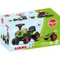 Bērnu traktors ar piekabi - Baby Claas Axos 310, zaļš cena un informācija | Rotaļlietas zēniem | 220.lv