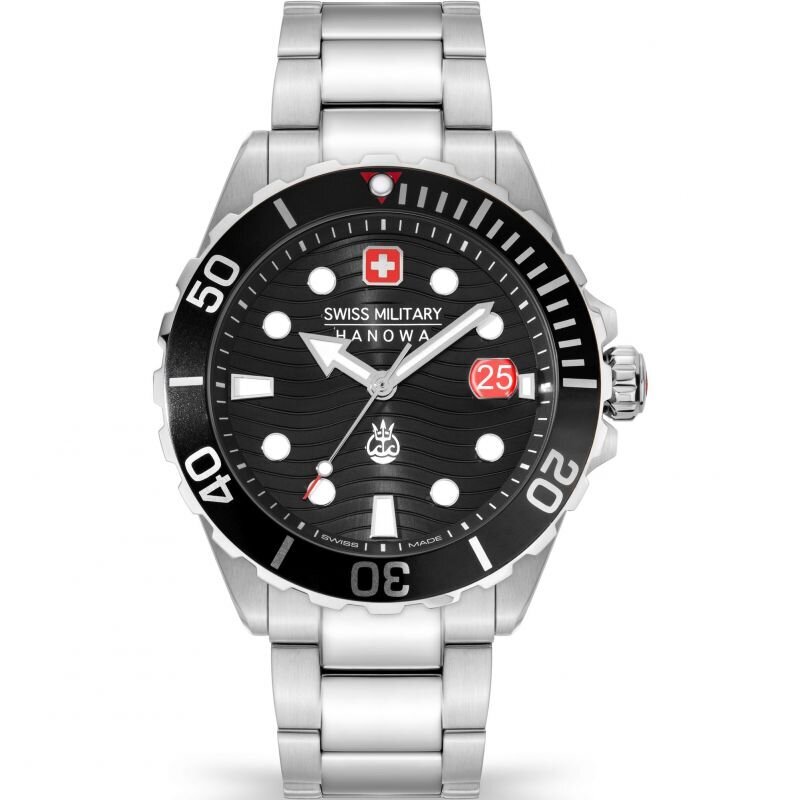 Vīriešu pulkstenis Swiss Military Offshore Diver II SMWGH2200301 cena un informācija | Vīriešu pulksteņi | 220.lv
