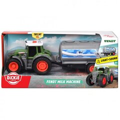 Фермерский трактор Dickie с прицепом для молока, 26 см цена и информация | Игрушки для мальчиков | 220.lv