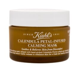 Nomierinoša sejas maska Kiehl's Calendula & Aloe 28 ml cena un informācija | Sejas maskas, acu maskas | 220.lv