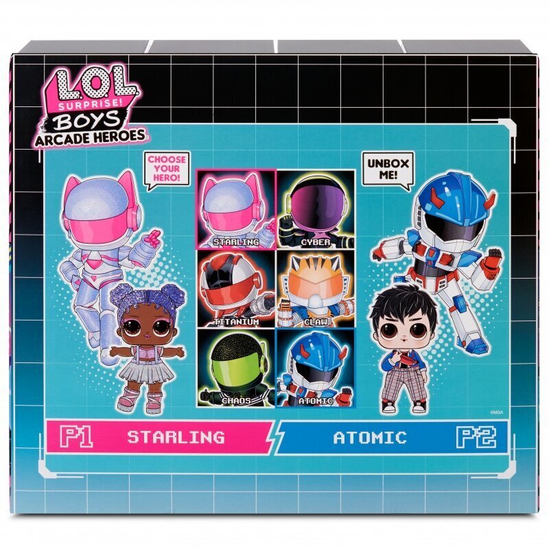 Lelle L.O.L Surprise Boys Arcade Heroes Bhaddie Bro цена и информация | Rotaļlietas meitenēm | 220.lv