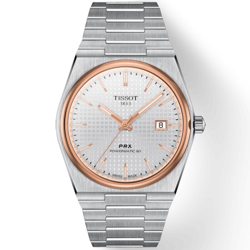 Vīriešu pulkstenis Tissot PRX Powermatic 80 T137.407.21.031.00 цена и информация | Vīriešu pulksteņi | 220.lv