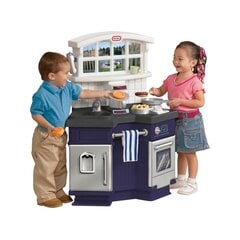 Bērnu virtuves stūrītis Little Tikes, zils, 98 x 74 x 38 cena un informācija | Rotaļlietas meitenēm | 220.lv