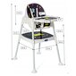 PrimaboBo Star daudzfunkcionālais galda krēsls 3in1, melns цена и информация | Bērnu krēsliņi un bērnu galdiņi | 220.lv