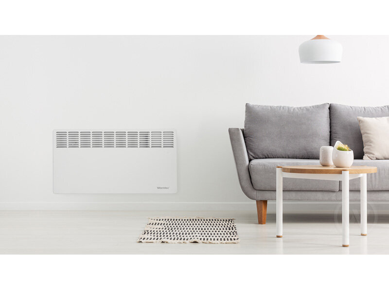 Konvektora sildītājs WARMTEC EWE+ 1000 Wi-Fi, balts cena un informācija | Sildītāji | 220.lv