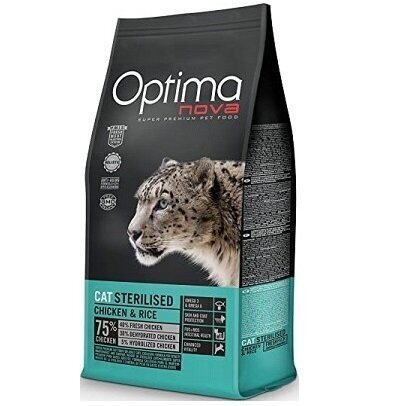 Optima Nova Cat 8 kg sausā barība sterilizētiem kaķiem цена и информация | Sausā barība kaķiem | 220.lv