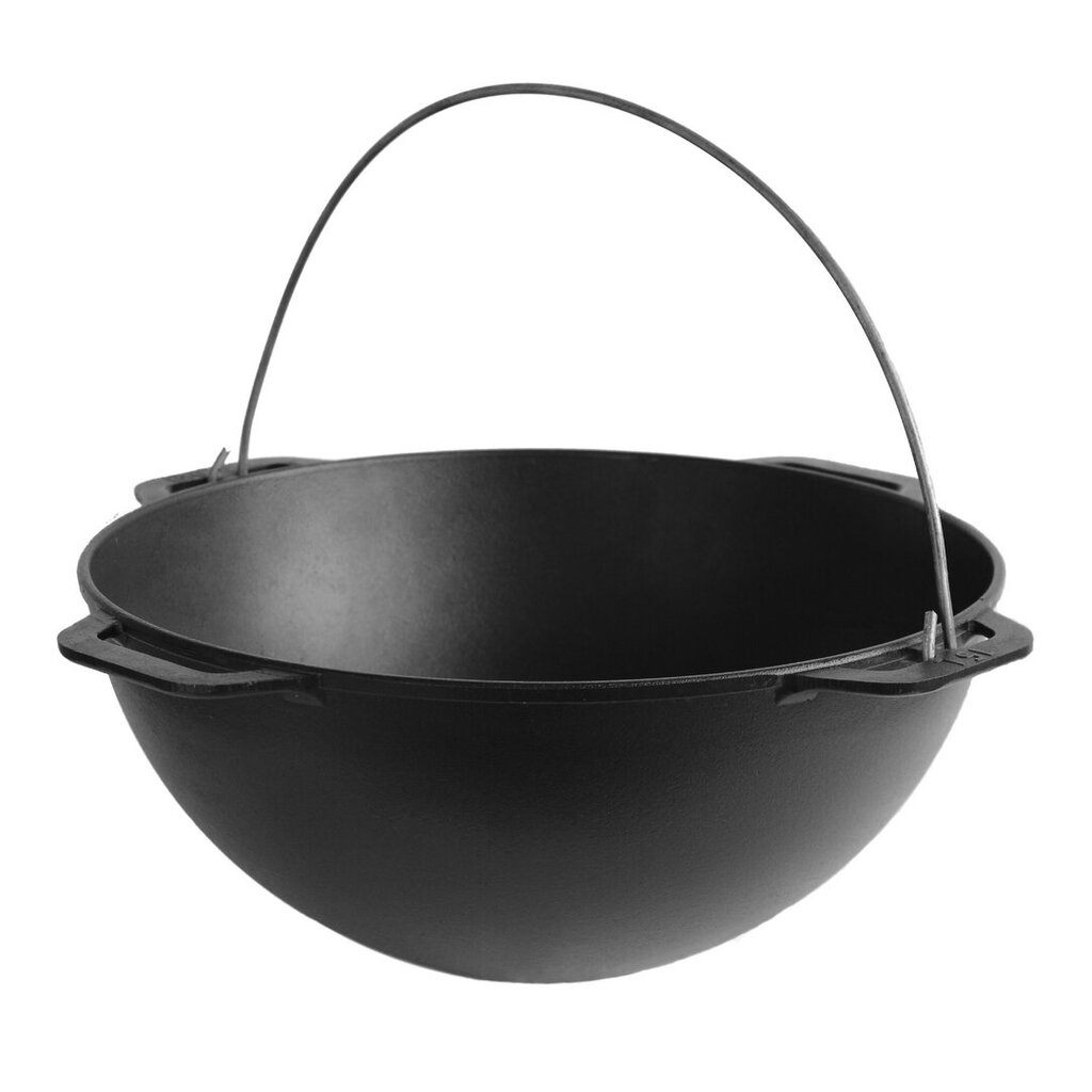 15 l čuguna katls ASIAN Lid-Pan Grill cena un informācija | Ugunskura katli, trauki un galda piederumi  | 220.lv