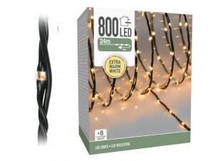 LED virtene GREEN WW-800 cena un informācija | Ziemassvētku lampiņas, LED virtenes | 220.lv