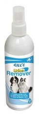 Croci Gill's Urine Remover šķidrums urīna attīrīšanai, 120ml. цена и информация | Средства по уходу за животными | 220.lv