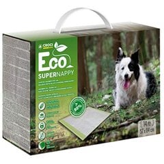 Croci Super Nappy Eco ekoloģiski autiņi, 14gab 84x57cm. cena un informācija | Kopšanas līdzekļi dzīvniekiem | 220.lv