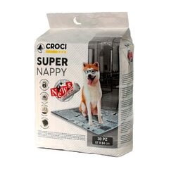 Croci Super Nappy News Paper autiņi, 57x84cm, 30gab. цена и информация | Средства по уходу за животными | 220.lv