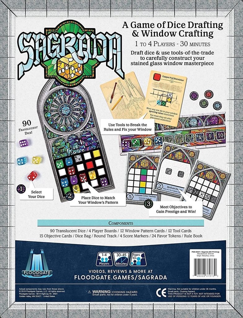 Настольная игра Sagrada цена | 220.lv