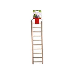 Vadigran Ladder10 kāpnes ar 10 pakāpieniem, 45x10.5cm cena un informācija | Putnu būri un barotavas | 220.lv
