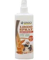 Croci Lindo Spray лосьон-шампунь для грызунов, 250мл цена и информация | Клетки и аксессуары для грызунов | 220.lv