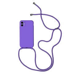 Silikona telefona vāciņš Strap - iPhone 11 Pro, violets цена и информация | Чехлы для телефонов | 220.lv