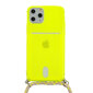 Vāciņš Strap Fluo - Iphone 11, zaļš cena un informācija | Telefonu vāciņi, maciņi | 220.lv