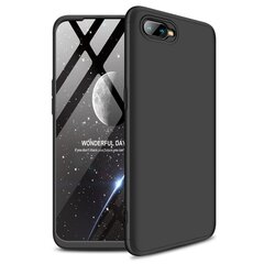 Чехол для телефона GKK 360 Protection Case Front and Back Case Full Body Cover Oppo RX17 Neo black цена и информация | Чехлы для телефонов | 220.lv