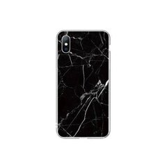 Чехол Wozinsky Marble TPU для Samsung Galaxy A40, чёрный цена и информация | Чехлы для телефонов | 220.lv