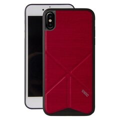 Uniq case Transforma Ligne, paredzēts iPhone X / Xs, sarkans cena un informācija | Telefonu vāciņi, maciņi | 220.lv