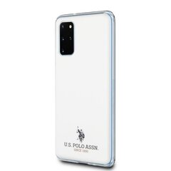 Чехол US Polo USHCS67TPUWH для Samsung Galaxy S20+ G985, белый цена и информация | Чехлы для телефонов | 220.lv