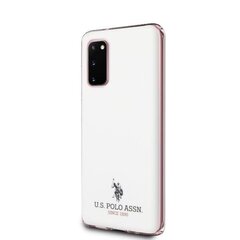Чехол US Polo USHCS62TPUWH для Samsung Galaxy S20 G980, белый цена и информация | Чехлы для телефонов | 220.lv