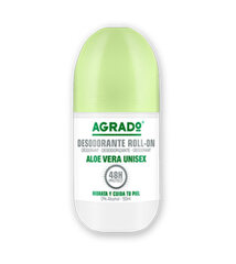 Agrado Aloe Vera roll-on dezodorants 50ml cena un informācija | Dezodoranti | 220.lv
