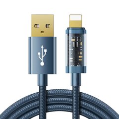 Joyroom USB cable - Lightning for charging / data transmission 2.4A 20W 1.2m blue (S-UL012A12) cena un informācija | Savienotājkabeļi | 220.lv