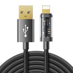 Joyroom USB cable - Lightning for charging / data transmission 2,4A 20W 2m black (S-UL012A20) цена и информация | Кабели для телефонов | 220.lv