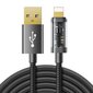 Joyroom USB cable - Lightning for charging / data transmission 2,4A 20W 2m black (S-UL012A20) cena un informācija | Savienotājkabeļi | 220.lv