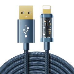 Joyroom USB cable - Lightning for charging / data transmission 2,4A 20W 2m blue (S-UL012A20) cena un informācija | Savienotājkabeļi | 220.lv