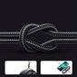Joyroom USB cable - USB Type C for charging / data transmission 3A 2m black (S-UC027A20) cena un informācija | Savienotājkabeļi | 220.lv